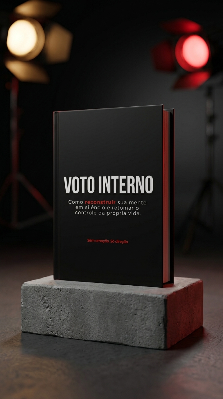 Mockup do livro VOTO INTERNO