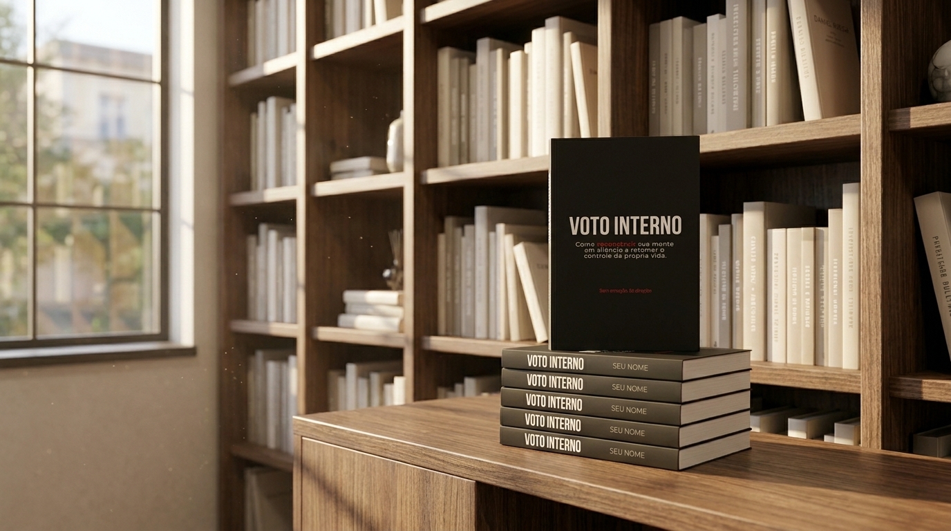 Mockup do livro VOTO INTERNO